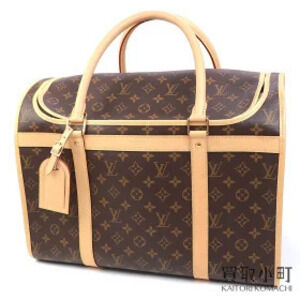 Louis Vuitton Dog Bag Pet Carrier Monogram Dogs Mesh Window Animal LV